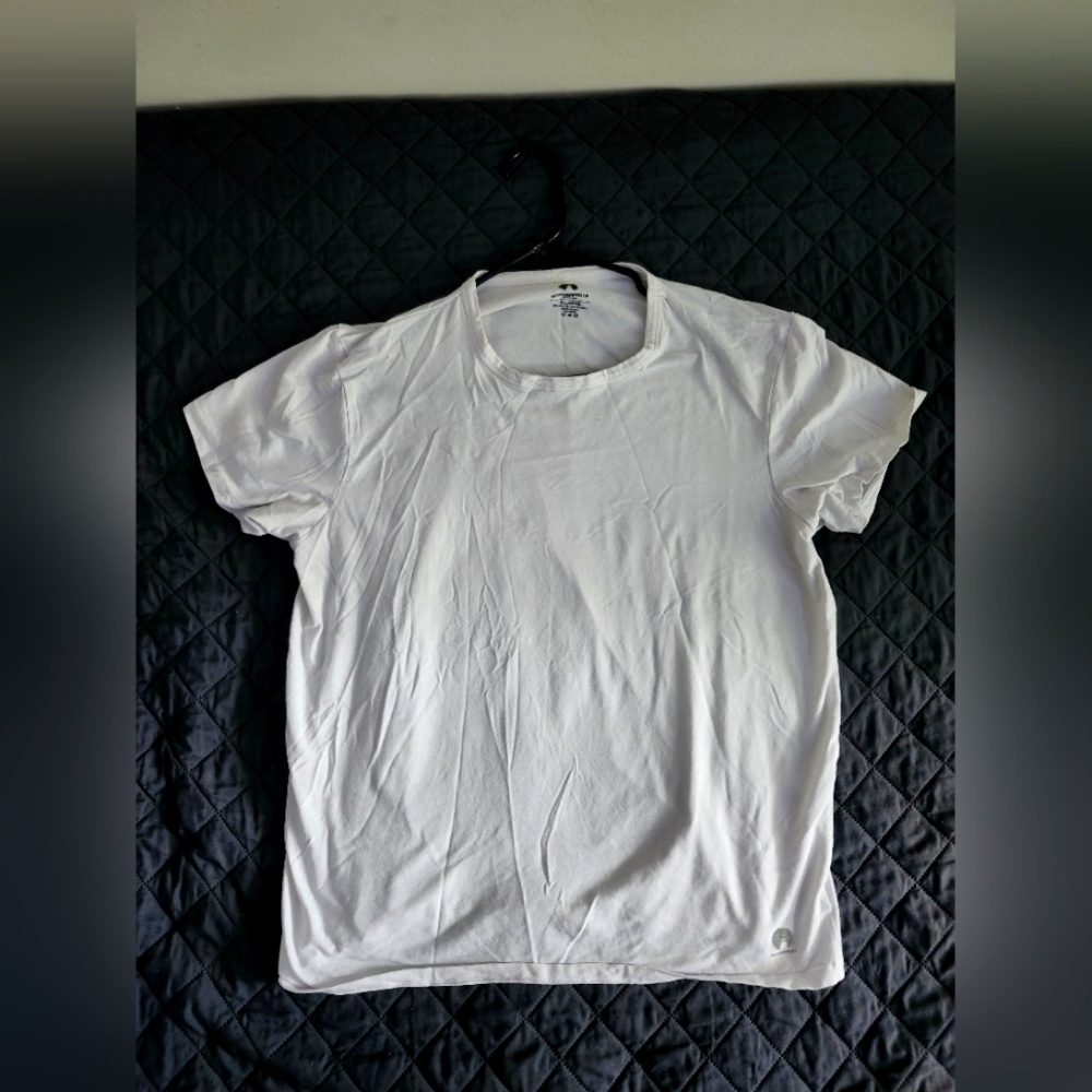 Waterproof White Men's T-Shirt